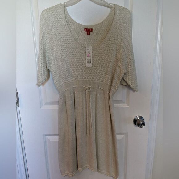Elle Vanilla Ice NWT lightweight XL‎ Sweater Dress - Picture 2 of 8